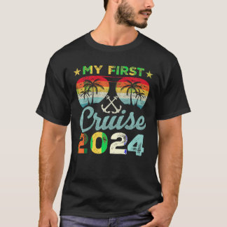Mein erstes Kreuzfahrtschiff 2024 - Matching Famil T-Shirt
