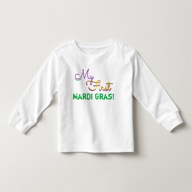 Mein erstes Mardi Gras Shirt (Vorderseite)
