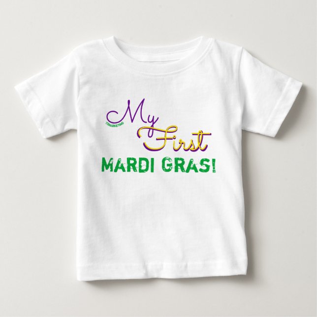 Mein erstes Mardi Gras Shirt (Vorderseite)