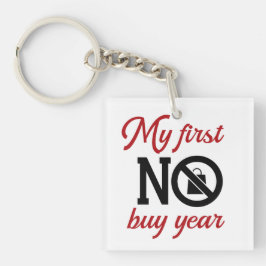 Mein erstes NO-Kaufjahr Schlüsselanhänger