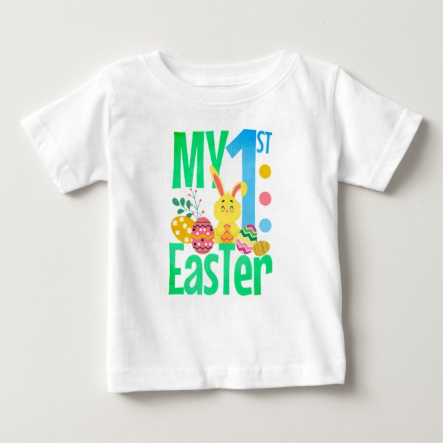 Mein erstes Osterbaby Baby T-shirt (Vorderseite)