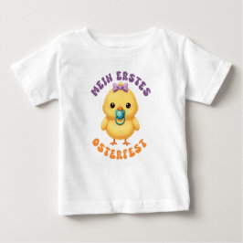 Mein erstes Osterfest - Süßes Küken mit Schnuller Baby T-shirt