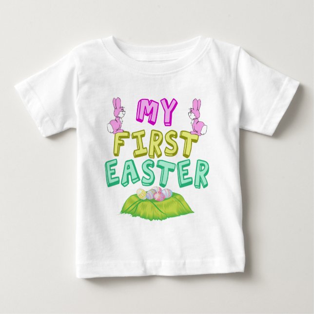 Mein erstes OsterGirl Baby T-shirt (Vorderseite)