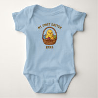 Mein erstes Osterküken Baby-Body | Individueller N