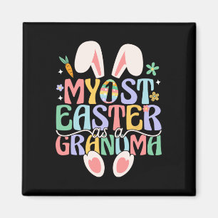 Mein erstes Ostern als Oma Lustiger Osterhase Ne Magnet