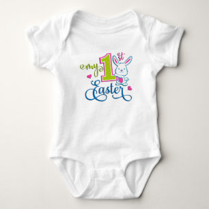 Mein erstes Ostern Baby-Body Baby Strampler