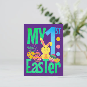 Mein erstes Ostern Feiertagspostkarte