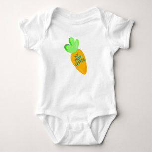Mein erstes Ostern Jungen Weiße Baby Bodysuit Strampler