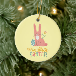 Mein erstes Ostern Keramik Ornament