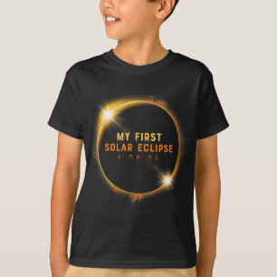 Mein erstes Solar Eclipse Boys Girls 2024 Solar Ec T-Shirt