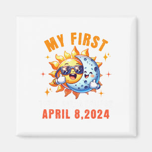 Mein erstes Solar-Eclipse-Kinderkind am 8. April Magnet