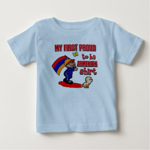 Mein erstes stolzes, armenisches Shirt zu sein