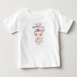 Mein erstes Vatertags-Baby-Shirt - Erster Vatertag Baby T-shirt