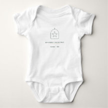 Mein erstes Weihnachten 2026 Baby Bodysuit