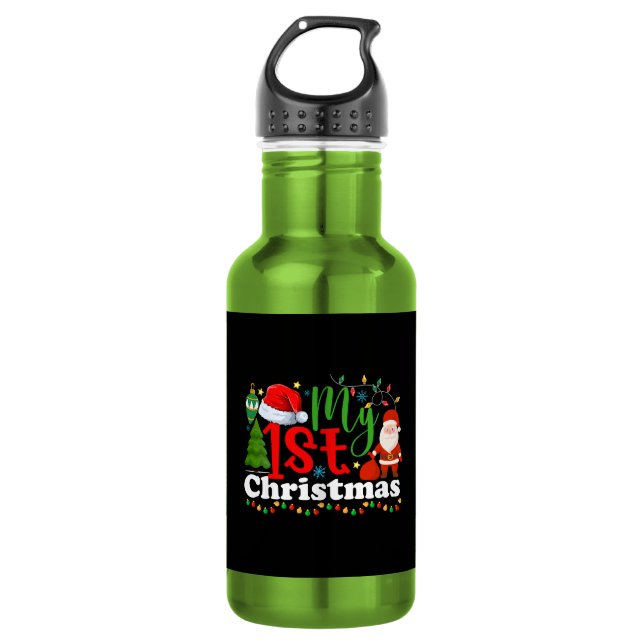Mein erstes Weihnachten-81053 Edelstahlflasche (Vorderseite)