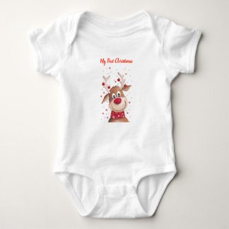 Mein erstes Weihnachten Baby Strampler