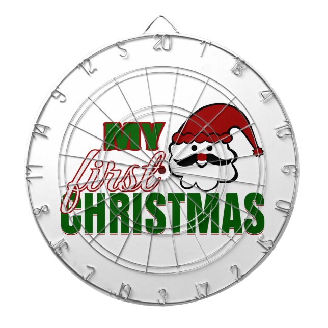 Mein erstes Weihnachten Dartscheibe (vorne)