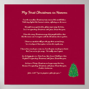 Mein erstes Weihnachten im Himmel Poster