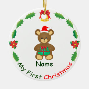 Mein erstes Weihnachten Keramik Ornament