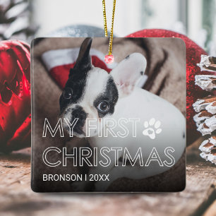 Mein erstes Weihnachten Keramik-Ornament für Haust Keramikornament