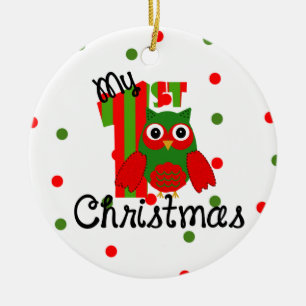 Mein erstes Weihnachten Keramikornament