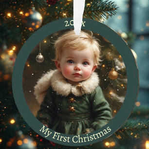 Mein erstes Weihnachten Madonna Personalisiertes B Ornament