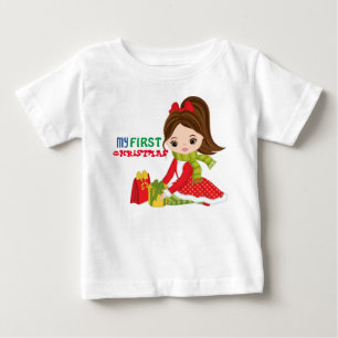 Mein erstes Weihnachts-Baby-T-Shirt Baby T-shirt