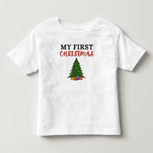 Mein erstes Weihnachts-Baby-T-Shirt Kleinkind T-shirt