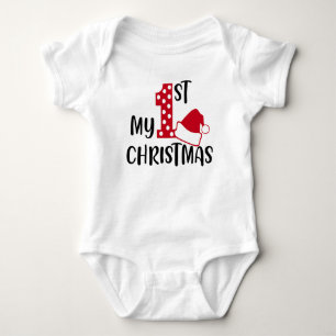 🎄Mein Erstes Weihnachts-Baby-T-Shirt Süße Feier Baby Strampler