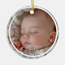 Mein erstes Weihnachts-Custom-Baby-Foto