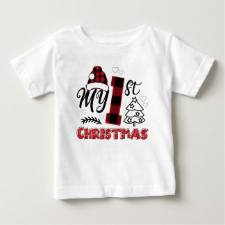 Mein erstes Weihnachtsbaby 1. Weihnachten Baby T-shirt