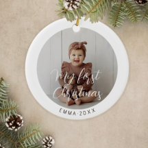 Mein erstes Weihnachtsbaby, benutzerdefiniertes Fo