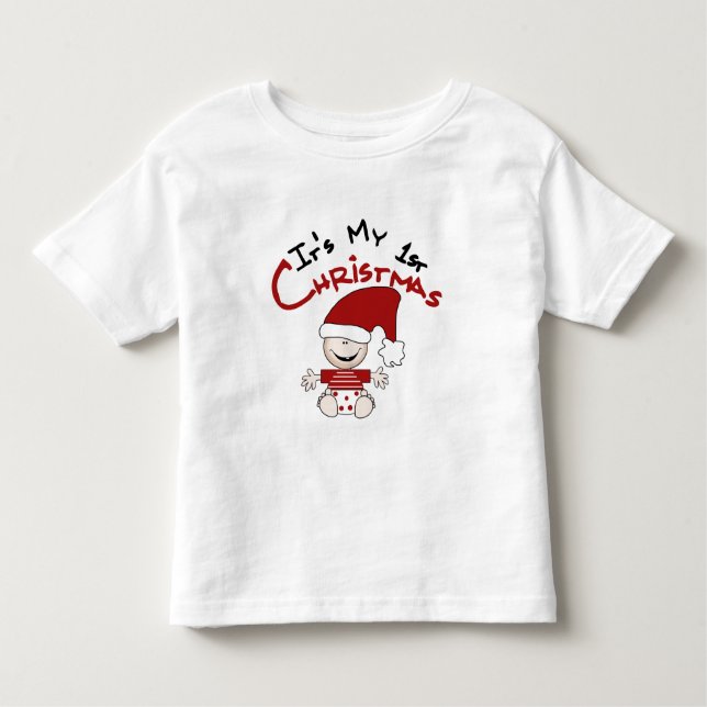 Mein erstes Weihnachtsbaby Weihnachtsgeschenke und Kleinkind T-shirt (Vorderseite)