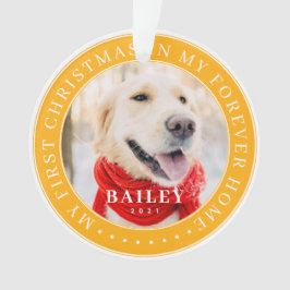 Mein erstes Weihnachtsfest für immer Zuhause Moder Ornament