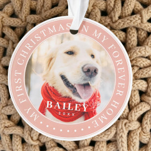 Mein erstes Weihnachtsfest für immer Zuhause Moder Ornament