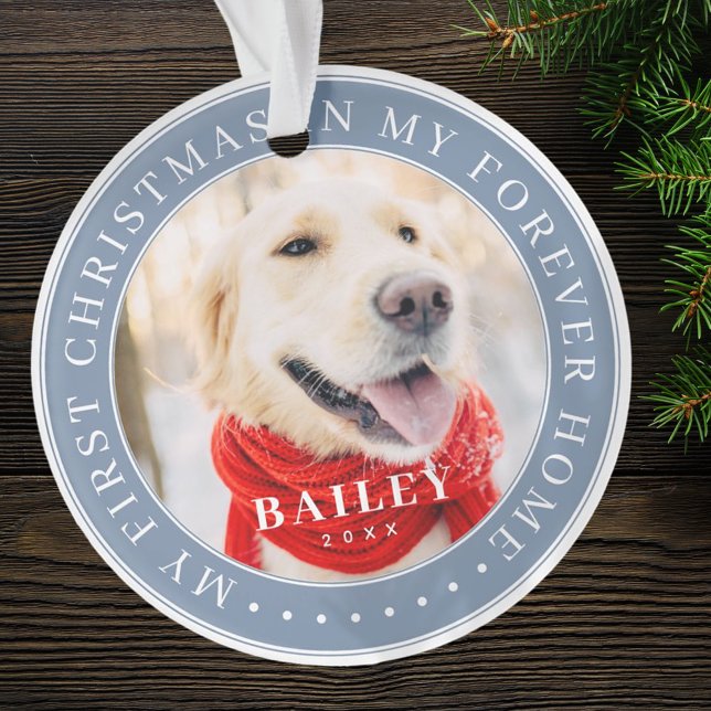 Mein erstes Weihnachtsfest für immer Zuhause Moder Ornament (Von Creator hochgeladen)