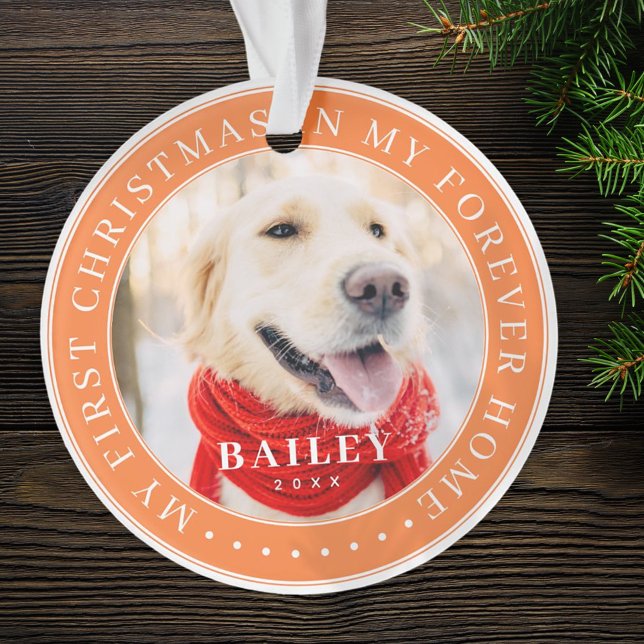 Mein erstes Weihnachtsfest für immer Zuhause Moder Ornament (Von Creator hochgeladen)