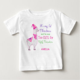 Mein erstes Weihnachtsfest zu Niedlich für die süß Baby T-shirt