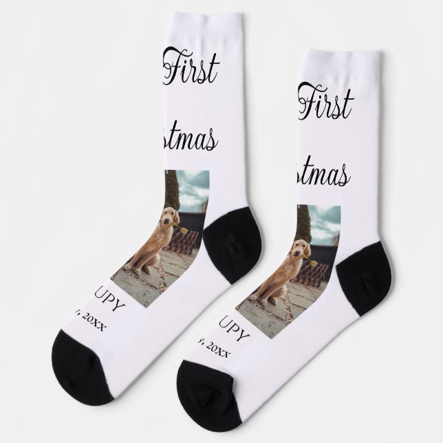 Mein erstes Weihnachtsgebäck mit dem Namen Hunde K Socken (Linkes Detail)