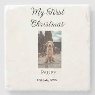 Mein erstes Weihnachtsgebäck mit dem Namen Hunde K Steinuntersetzer