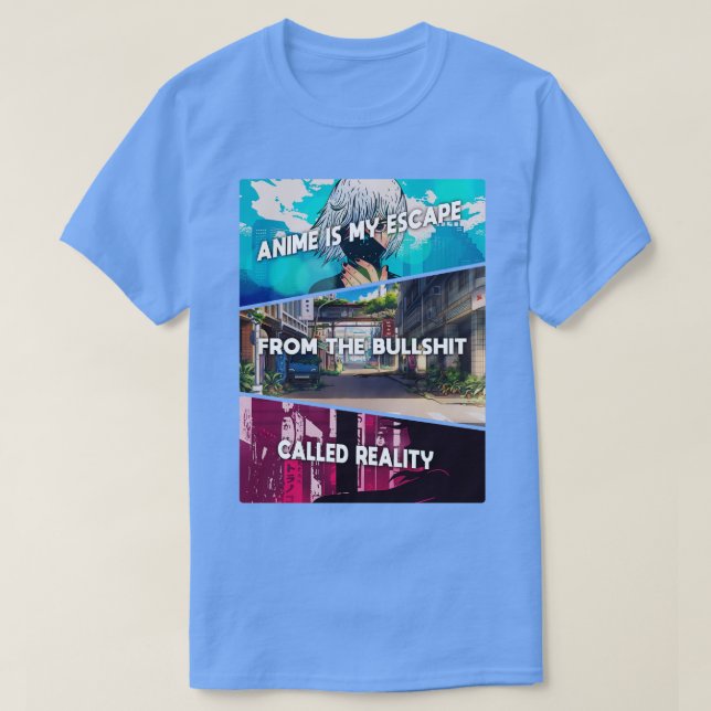 Mein Escape Art QuoteCosplay Otaku-Geschenk T-Shirt (Design vorne)