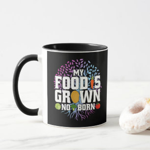 Mein Essen wird nicht Geboren gezüchtet Vegane Veg Tasse