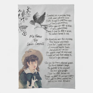 Mein Extravagantes Gedicht von Lewis Carroll Geschirrtuch