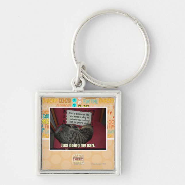 Mein Fach gerade tun Schlüsselanhänger (Vorne)