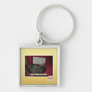 Mein Fach gerade tun Schlüsselanhänger