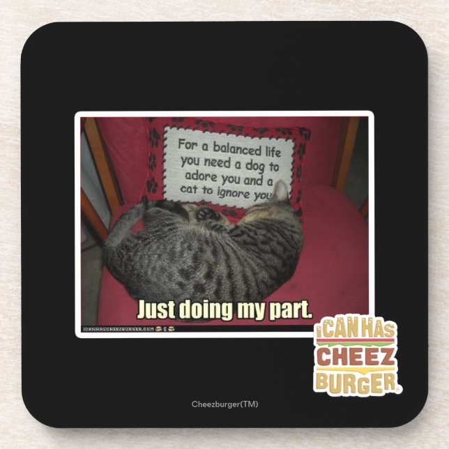 Mein Fach gerade tun Untersetzer (Vorderseite)