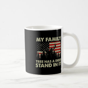 Mein Familienstammbaum hat einen Hochsitz darin Hu Kaffeetasse