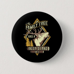 Mein Familienstammbaum hat einen Hochsitz - Rotwil Button