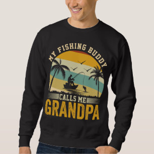 MEIN FISCHEREIHAUSHALT RUFT MICH GRANDPA AN SWEATSHIRT