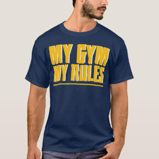 Mein Fitnessstudio, meine Regeln Mädchen T-Shirt